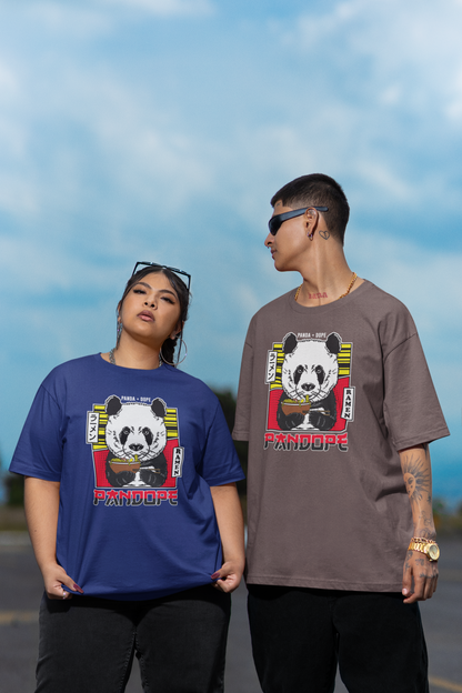 PANDOPE Streetwear Frontprint - Freestyler Bio Oversized Unisex T-Shirt Erwachsenen SH