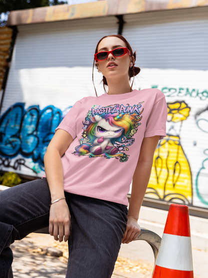 PASTEL PANK URBAN STYLE Kryot Streetwear - Creator Unisex Bio T-Shirt Erwachsenen SH