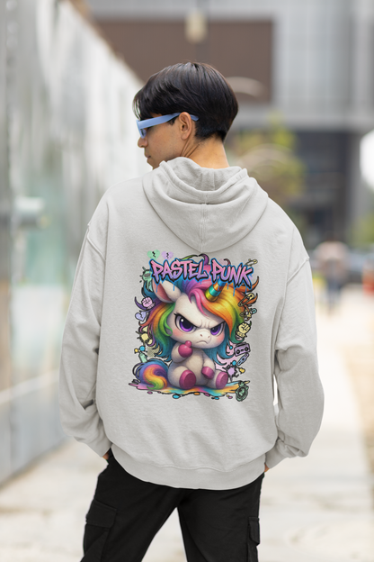 PASTEL PUNK URBAN STYLE Kryot Streetwear - Slammer Bio Oversized Unisex Hoodie Erwachsenen SH