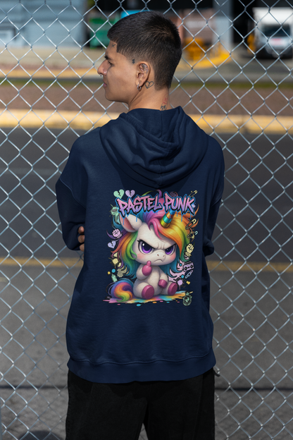 PASTEL PUNK URBAN STYLE Kryot Streetwear - Slammer Bio Oversized Unisex Hoodie Erwachsenen SH