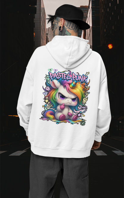 PASTEL PUNK URBAN STYLE Kryot Streetwear - Slammer Bio Oversized Unisex Hoodie Erwachsenen SH