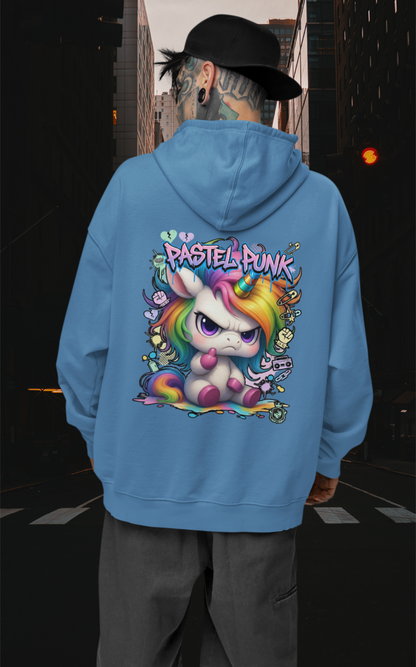 PASTEL PUNK URBAN STYLE Kryot Streetwear - Slammer Bio Oversized Unisex Hoodie Erwachsenen SH
