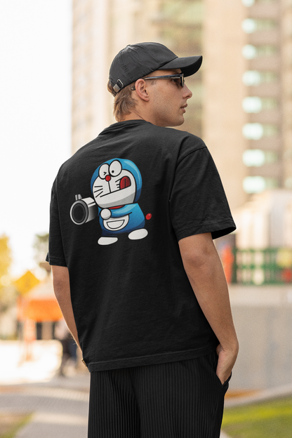 PISTOLERO Streetwear Backprint - Freestyler Bio Oversized Unisex T-Shirt Erwachsenen SH