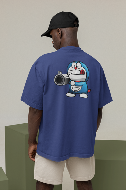 PISTOLERO Streetwear Backprint - Freestyler Bio Oversized Unisex T-Shirt Erwachsenen SH