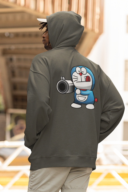 Sudadera unisex extragrande orgánica Slammer con estampado de ropa de calle PISTOLERO para adultos SH - Sudadera unisex extragrande orgánica 2.0