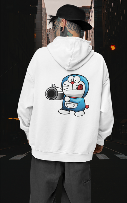 Sudadera unisex extragrande orgánica Slammer con estampado de ropa de calle PISTOLERO para adultos SH - Sudadera unisex extragrande orgánica 2.0