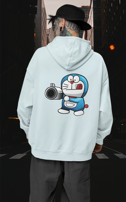 Sudadera unisex extragrande orgánica Slammer con estampado de ropa de calle PISTOLERO para adultos SH - Sudadera unisex extragrande orgánica 2.0