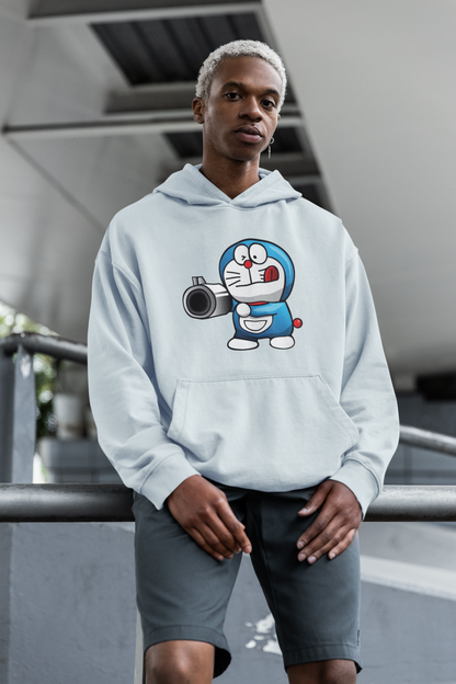 PISTOLERO streetwear estampado frontal - Sudadera con capucha unisex extragrande orgánica Slammer para adultos SH - Sudadera con capucha extragrande orgánica unisex 2.0