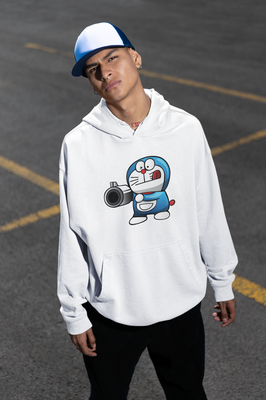 PISTOLERO Streetwear Frontprint - Slammer Bio Oversized Unisex Hoodie Erwachsenen SH