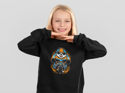 Panda ciclista de dibujos animados - Sudadera infantil tipo jersey Mini Changer 2.0 ST/ST SH