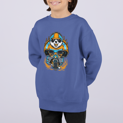 Panda ciclista de dibujos animados - Sudadera infantil tipo jersey Mini Changer 2.0 ST/ST SH