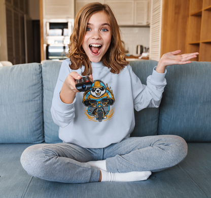Panda ciclista de dibujos animados - Sudadera infantil tipo jersey Mini Changer 2.0 ST/ST SH