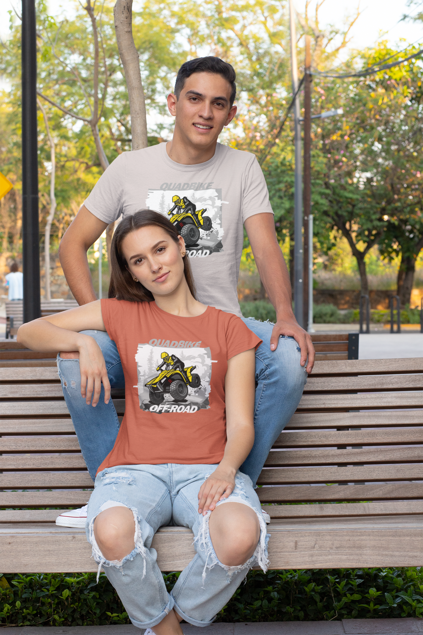 Quadbike OFF-ROAD - Camiseta unisex de manga corta de algodón orgánico para adultos Creator T-Shirt 2.0 ST/ST SH