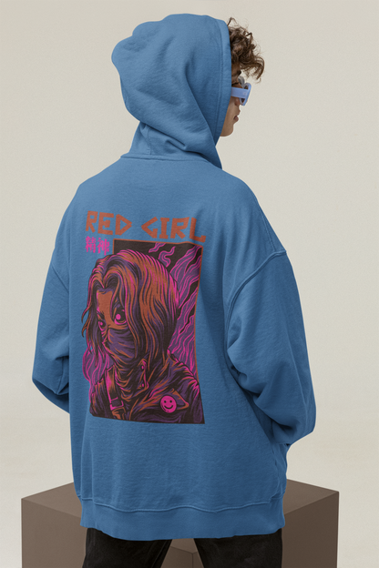 RED GIRL 2 Warrior Streetwear - Slammer Bio Oversized Unisex Hoodie Erwachsenen SH