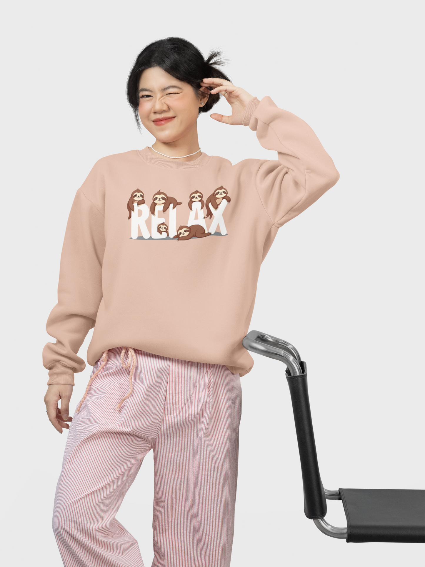 RELAX Faultiere - Unisex Kinder Mini Changer Sweatshirt SH