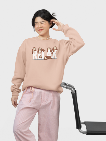 RELAX Faultiere - Unisex Kinder Mini Changer Sweatshirt SH