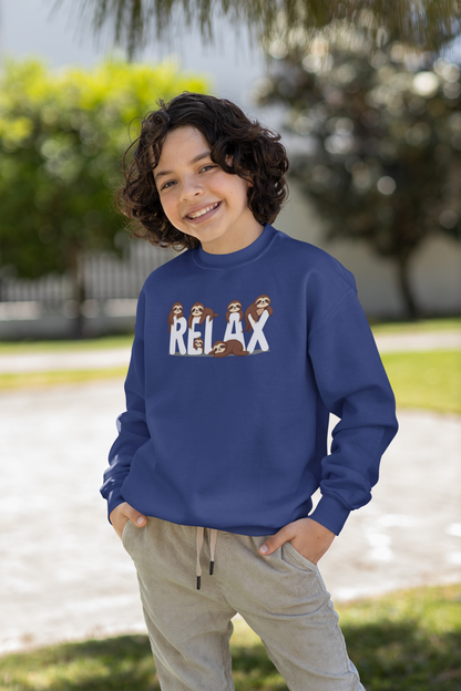 RELAX Faultiere - Unisex Kinder Mini Changer Sweatshirt SH
