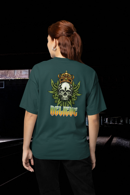 RELIEVE Streetwear Backprint - Freestyler Bio Oversized Unisex T-Shirt Erwachsenen SH