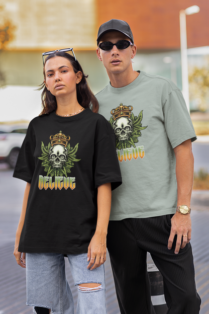 RELIEVE Streetwear Frontprint - Freestyler Bio Oversized Unisex T-Shirt Erwachsenen SH