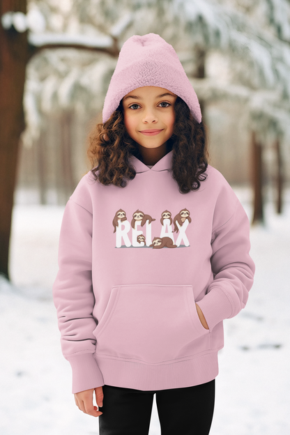 Relax Faultiere Kinder Hoodie Pullover Bio Baumwolle Hochwertig Langlebig - Mini Cruiser Hoodie 2.0 ST/ST SH
