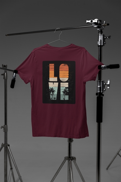 Camiseta retro Love Surfer Creator