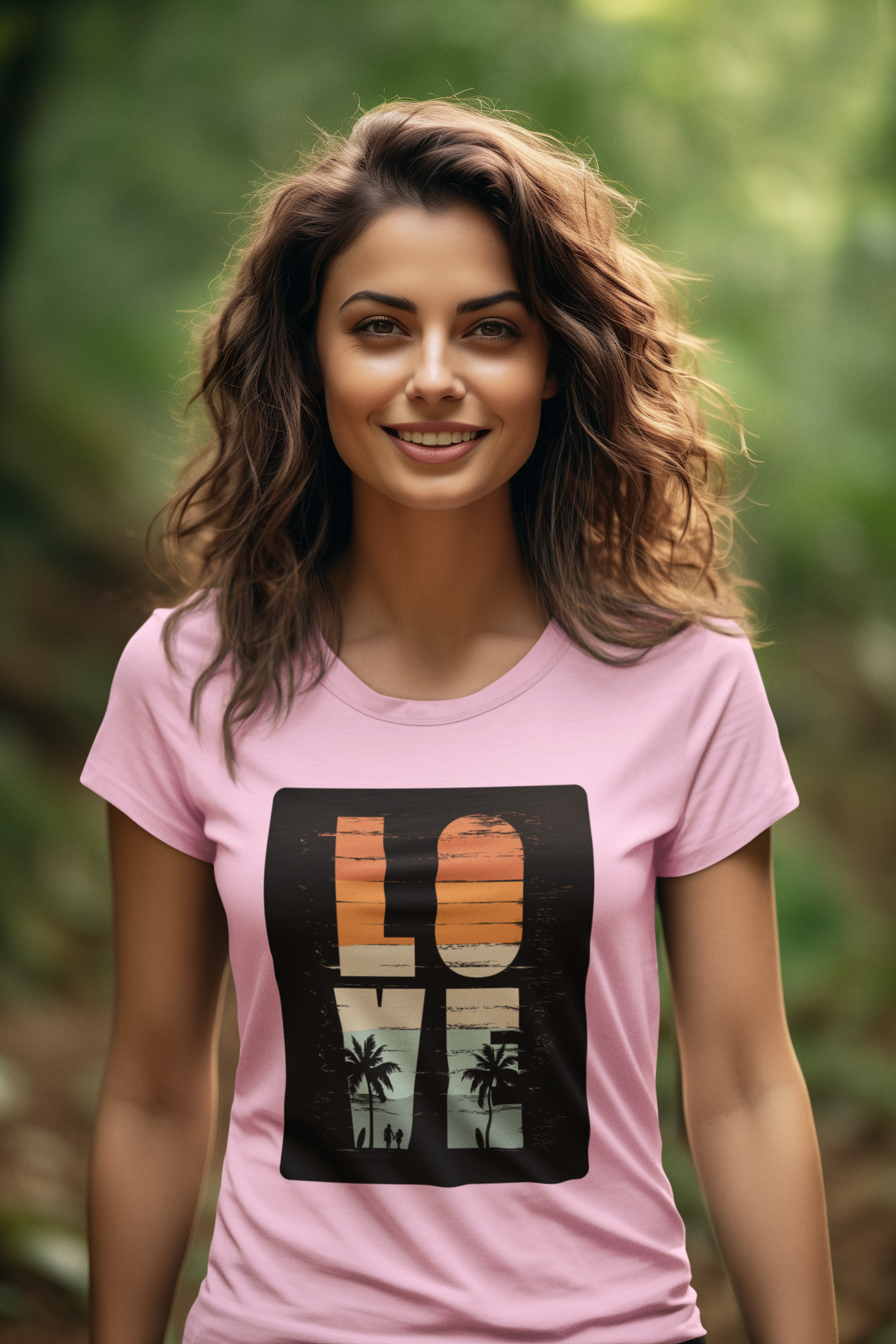 Retro Love Surfer - Creator T-Shirt SK