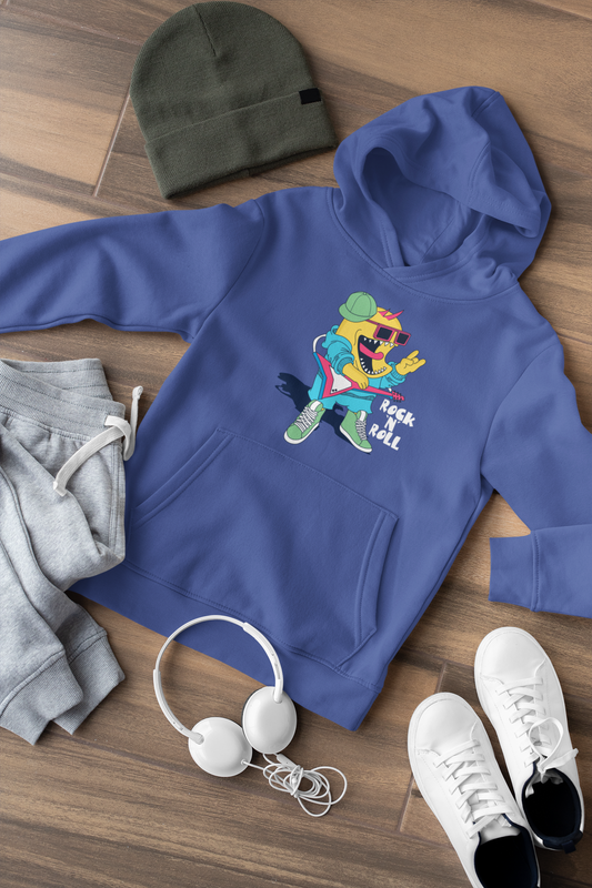 Kinder Hoodie Pullover Bio Baumwolle Hochwertig Langlebig - Rock N Roll Monster - Mini Cruiser Hoodie 2.0 ST/ST SH