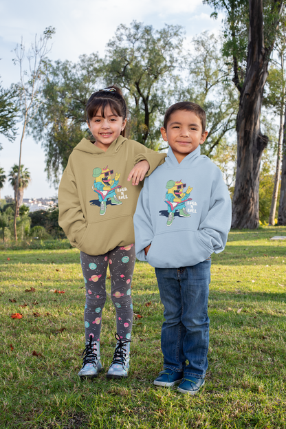 Rock N Roll Monster Kinder Hoodie Pullover Bio Baumwolle Hochwertig Langlebig - Mini Cruiser Hoodie 2.0 ST/ST SH