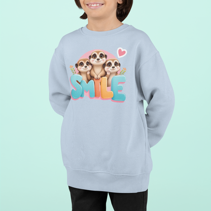 Sudadera infantil Love Meerkat de algodón orgánico de alta calidad y duradera - Sudadera Mini Changer 2 PCS/PCS SH