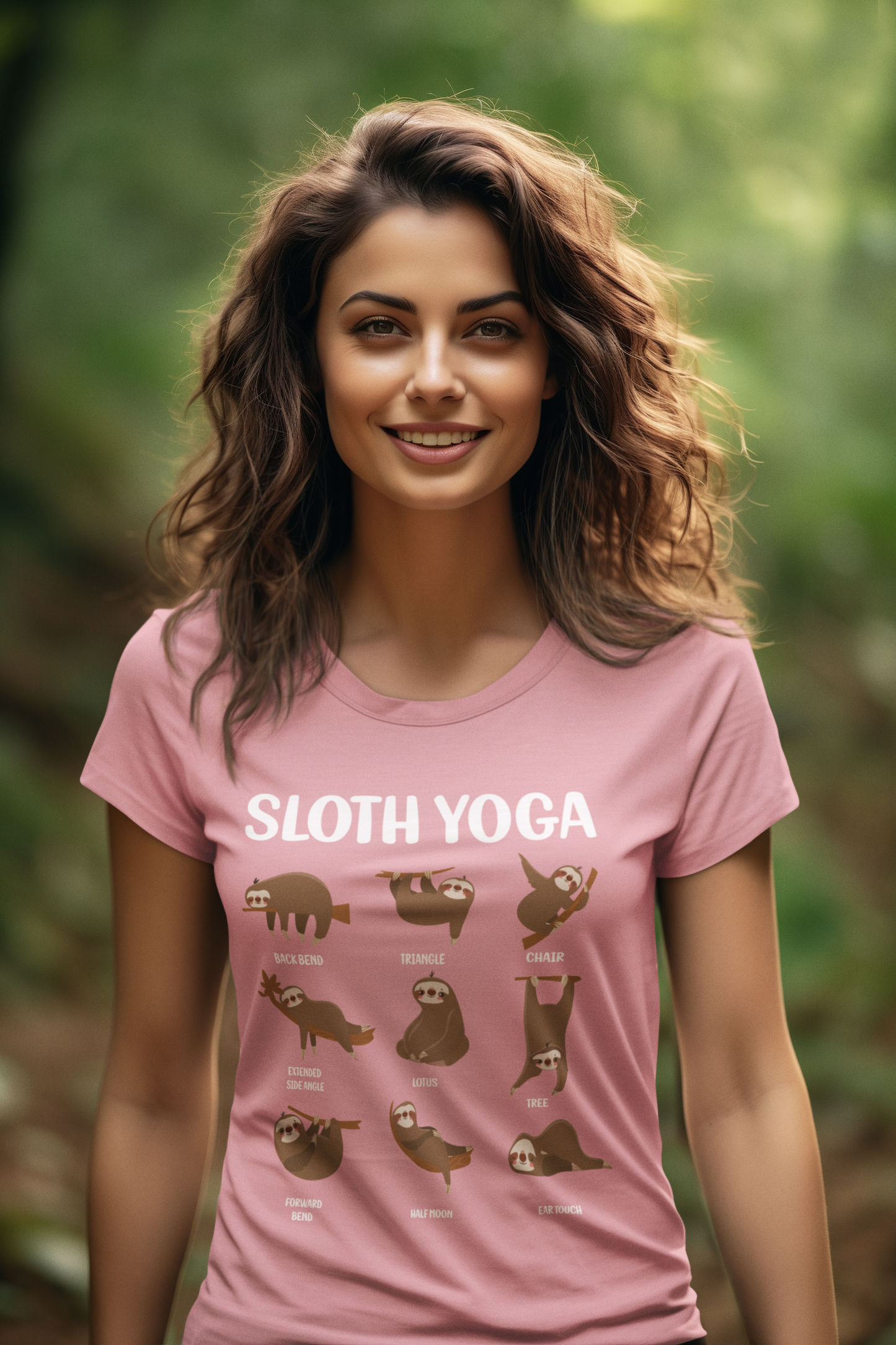 Sloth Yoga Faultier - Organic Creator 2.0 T-Shirt SK