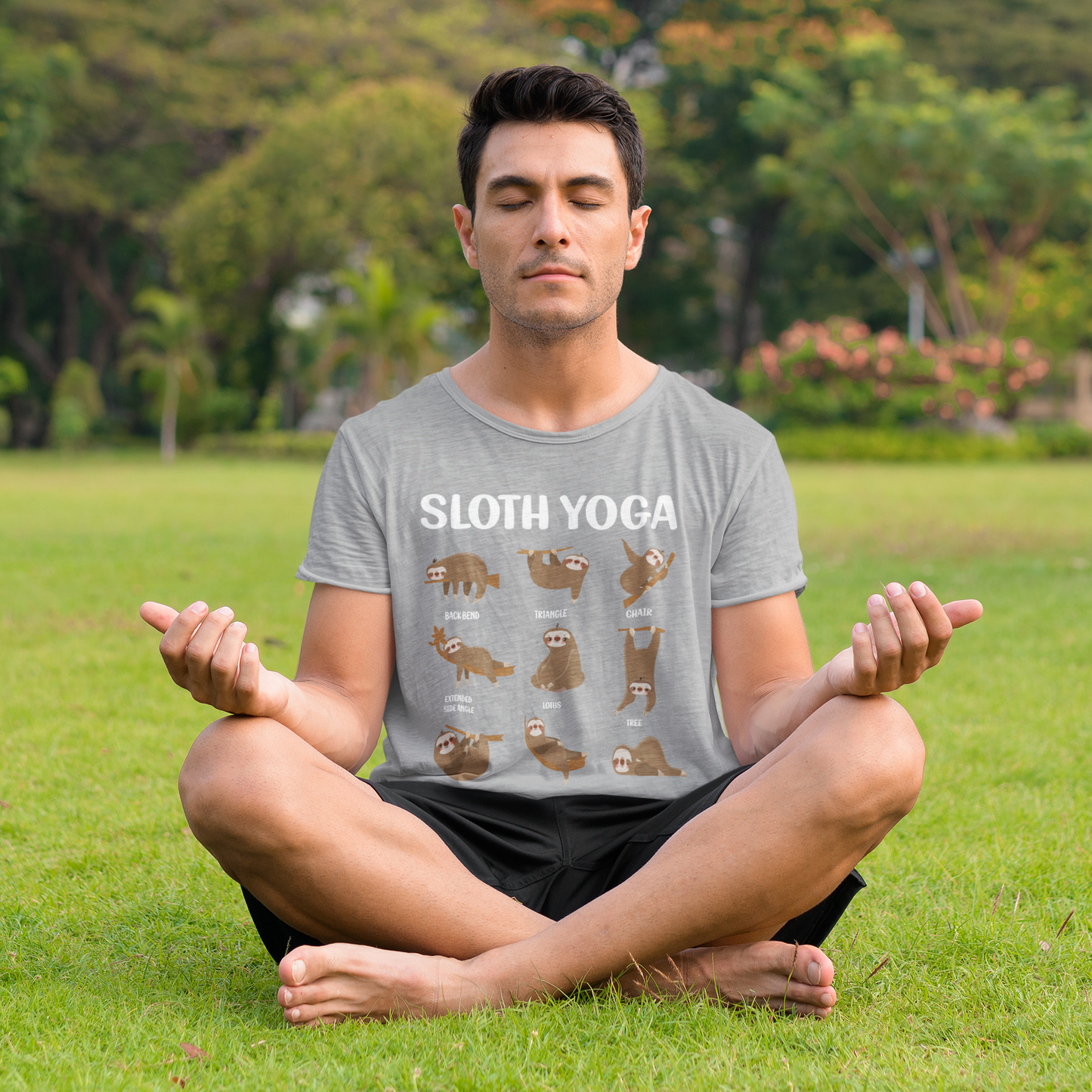 Sloth Yoga Faultier - Organic Creator 2.0 T-Shirt SK