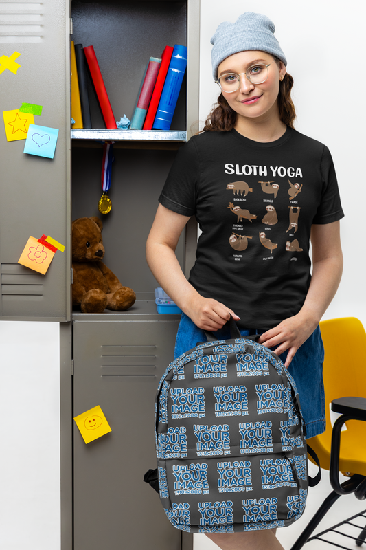 Sloth Yoga Faultier - Unisex Erwachsenen Bio Baumwolle Kurzarm Shirt Creator T-Shirt 2.0 ST/ST SH