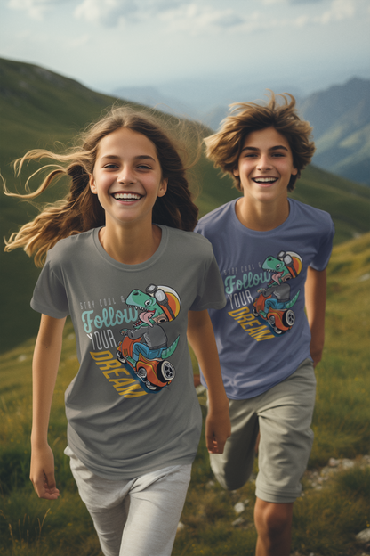 Mantente fresco y sigue tu sueño - Camiseta de manga corta para niños, algodón orgánico, alta calidad, duradera - Camiseta Mini Creator 2.0 ST/ST SH