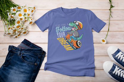 Mantente fresco y sigue tu sueño - Camiseta de manga corta para niños, algodón orgánico, alta calidad, duradera - Camiseta Mini Creator 2.0 ST/ST SH