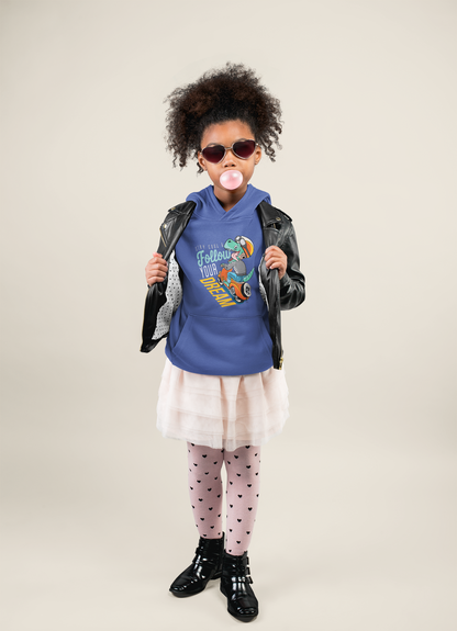 Stay cool and Follow your Dream Kinder Hoodie Pullover Bio Baumwolle Hochwertig Langlebig - Mini Cruiser Hoodie 2.0 ST/ST SH