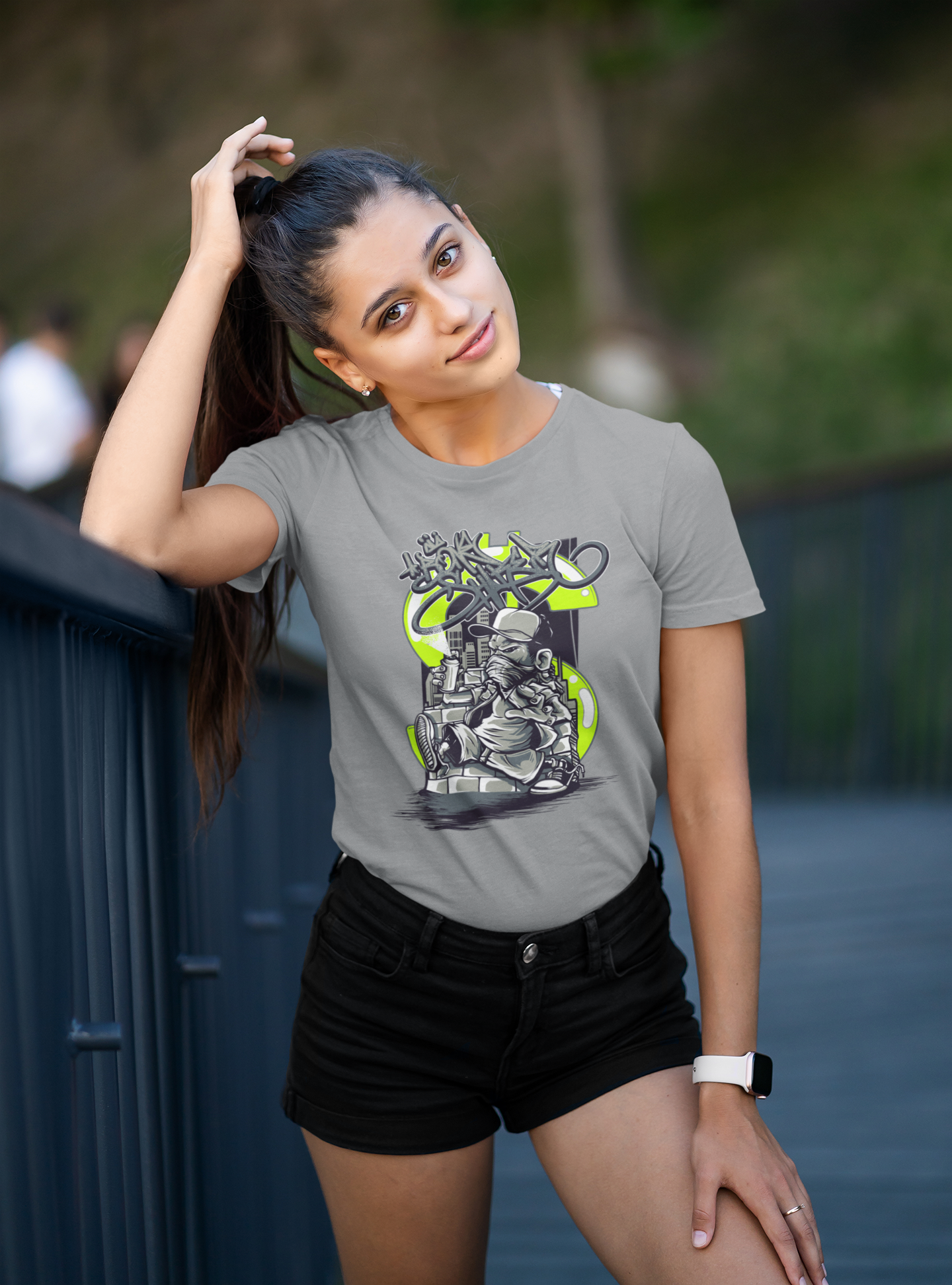 Street Sprayer Streetwear Frontside - Creator Unisex T-Shirt Erwachsenen SH