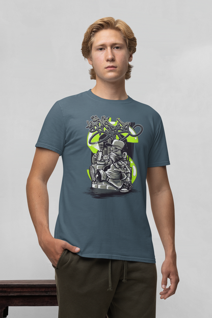 Street Sprayer Streetwear Frontside - Creator Unisex T-Shirt Erwachsenen SH