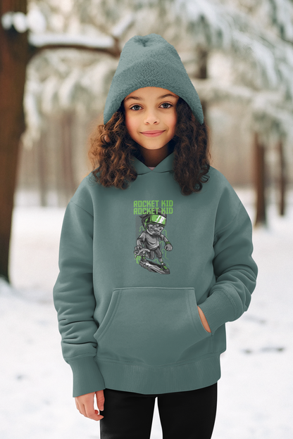 Streetwear Skate Rocket Kid Kinder Hoodie Pullover Bio Baumwolle Hochwertig Langlebig - Mini Cruiser Hoodie 2.0 ST/ST SH
