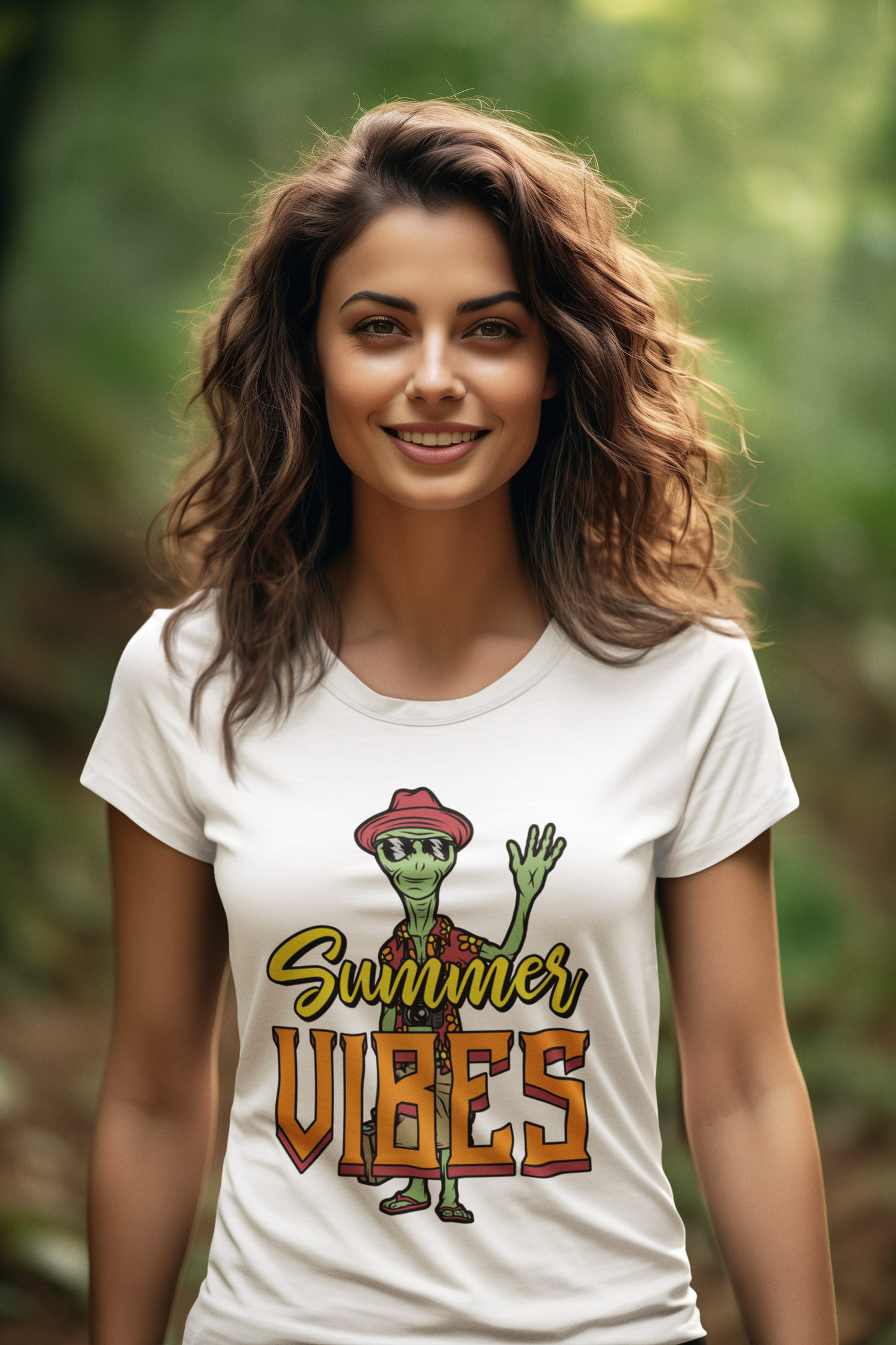 Alien Summer Vibes Creator T-Shirt SK