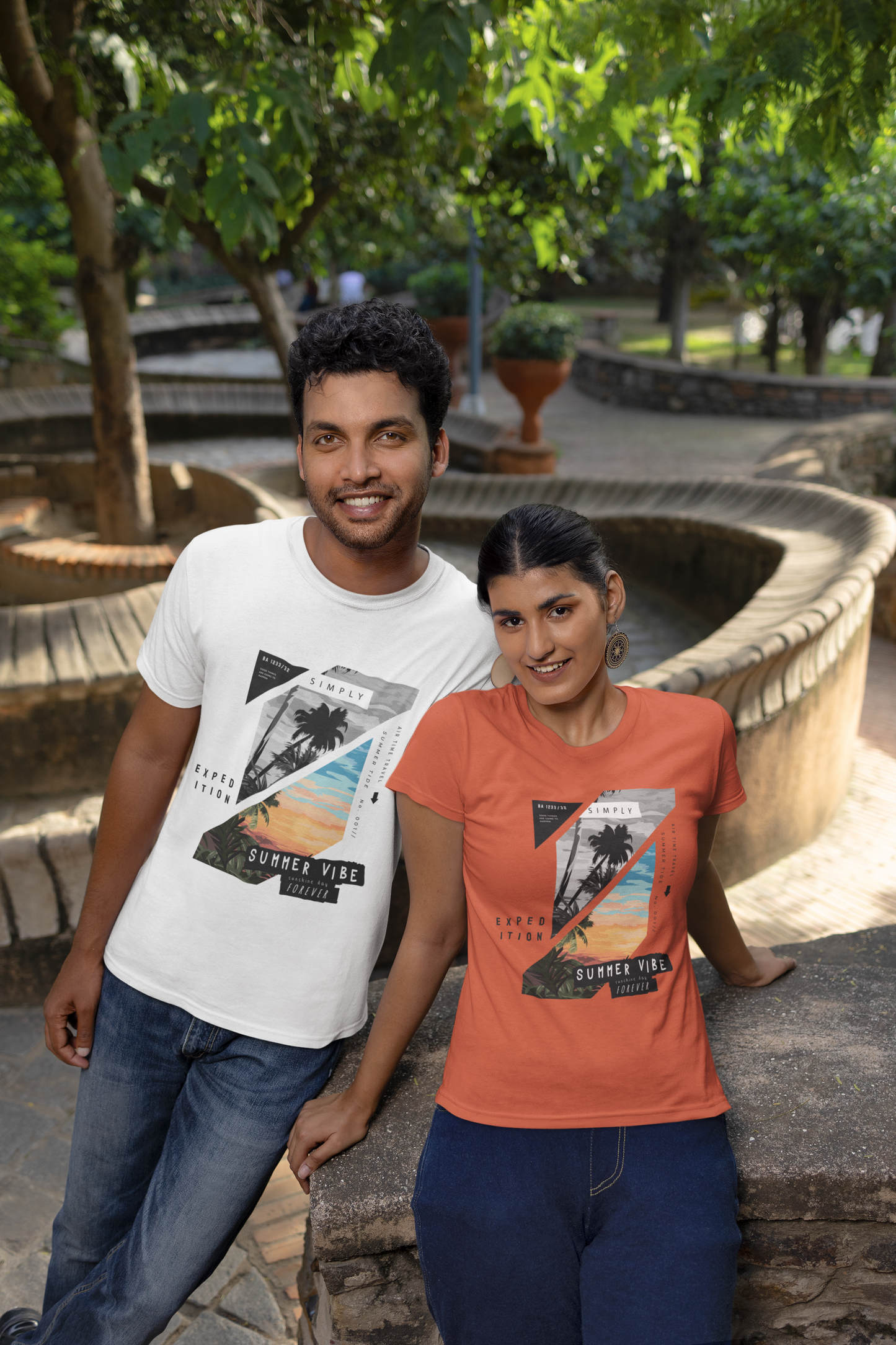 Summer Vibe Forever - Camiseta unisex de manga corta de algodón orgánico para adultos Creator T-Shirt 2.0 ST/ST SH