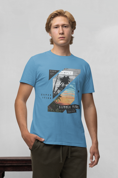 Summer Vibe Forever - Camiseta unisex de manga corta de algodón orgánico para adultos Creator T-Shirt 2.0 ST/ST SH