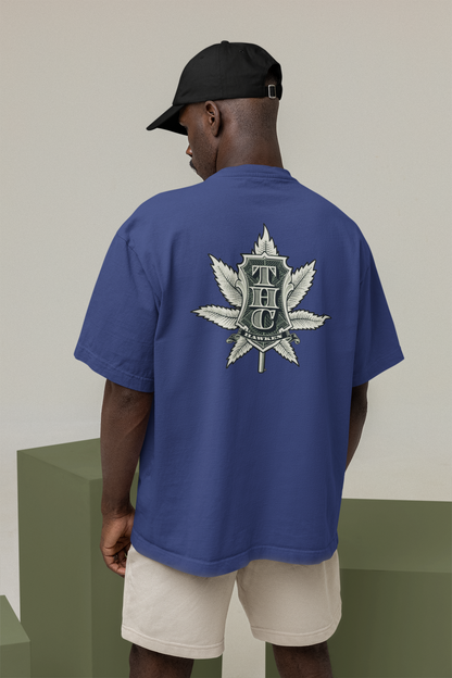 THC Streetwear Backprint - Freestyler Bio Oversized Unisex T-Shirt Erwachsenen SH