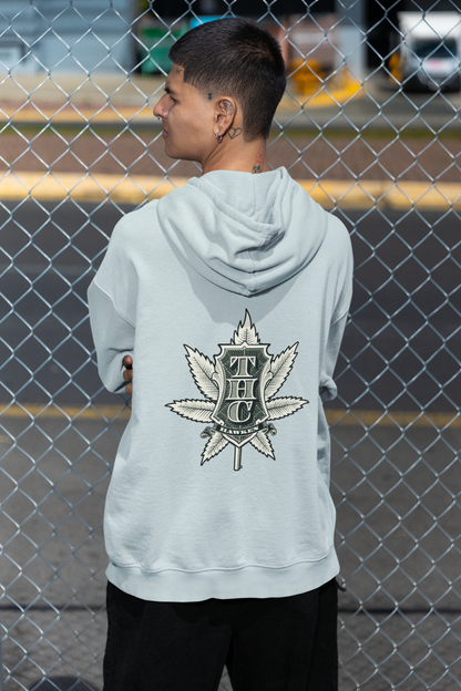 THC Streetwear Backside - Slammer Bio Oversized Unisex Hoodie Erwachsenen SH