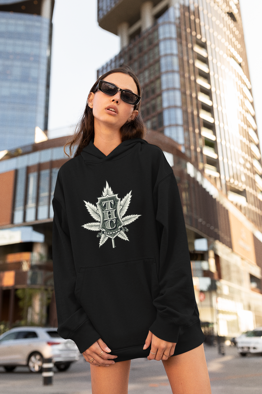 THC Streetwear Frontside - Slammer Bio Oversized Unisex Hoodie Erwachsenen SH