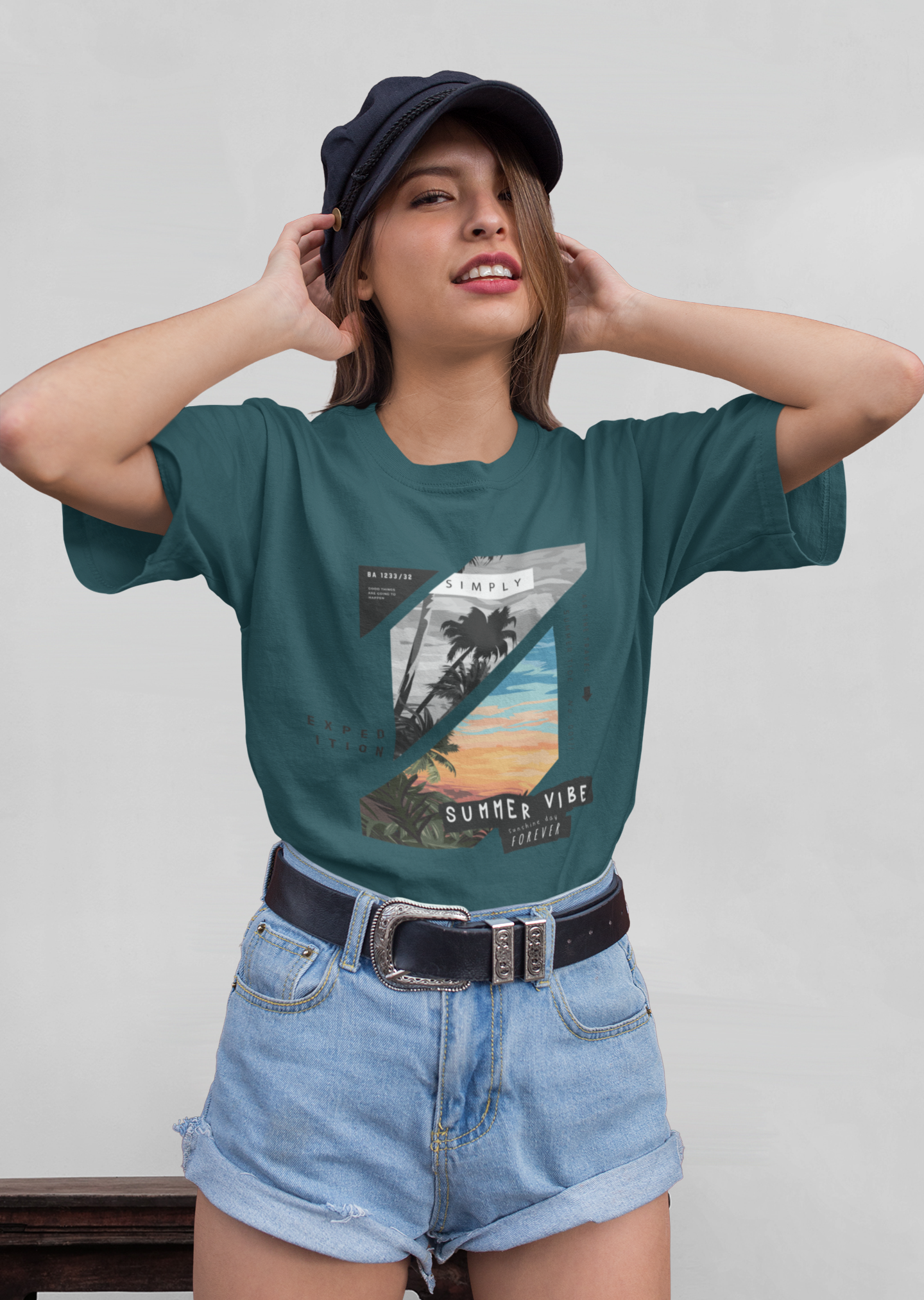 Terapia de acampada - Camiseta unisex de manga corta de algodón orgánico para adultos Creator T-Shirt 2.0 ST/ST SH