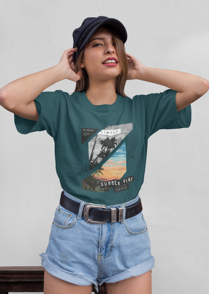 Terapia de acampada - Camiseta unisex de manga corta de algodón orgánico para adultos Creator T-Shirt 2.0 ST/ST SH