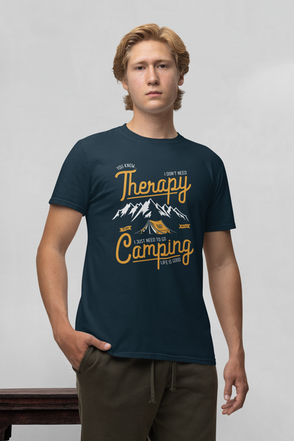 Terapia de acampada - Camiseta unisex de manga corta de algodón orgánico para adultos Creator T-Shirt 2.0 ST/ST SH