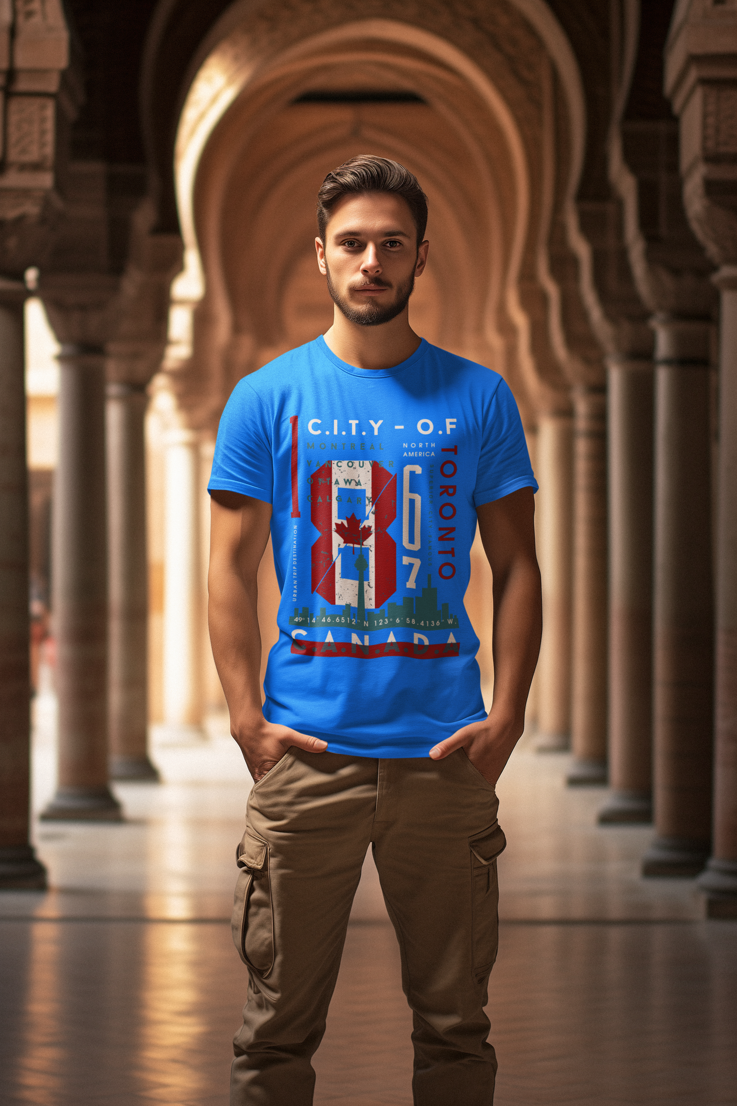 CITY OF Montreal Toronto - Creator T-Shirt SK