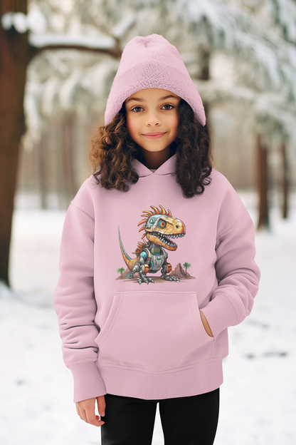 Transformer Dinosaurier Rexi Kinder Hoodie Pullover Bio Baumwolle Hochwertig Langlebig - Mini Cruiser Hoodie 2.0 ST/ST SH