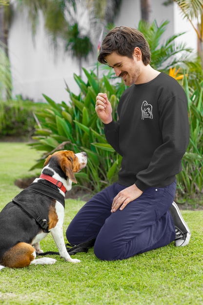 Unisex organic Changer Sweatshirt 2.0 ST/ST mit Logo Stick - FARFROMFEAR Tierschutz Einseitiger Stick V1